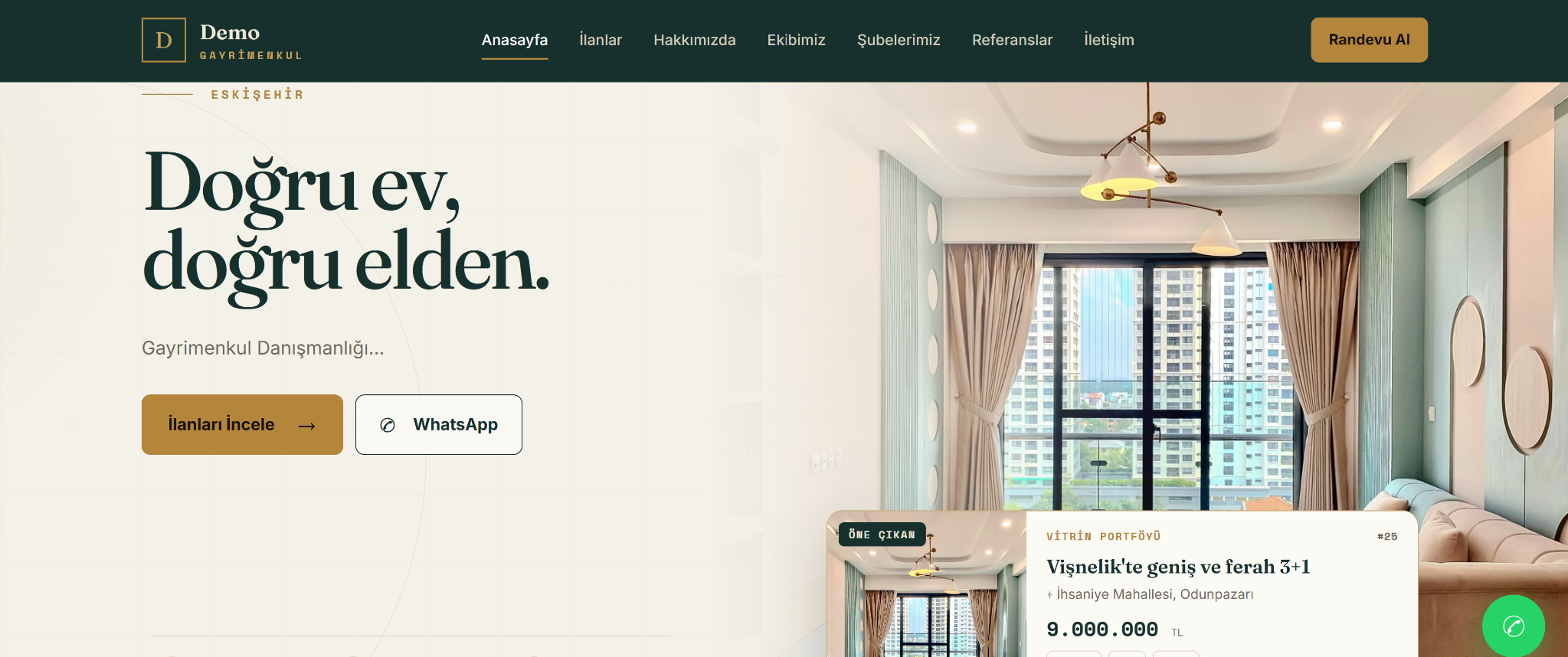 KonutAğı kurumsal emlak ofisi sitesi